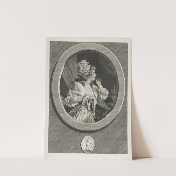 At Least Be Discreet (1789) by Augustin de Saint-Aubin