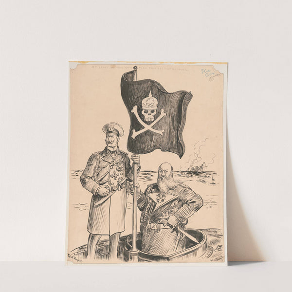 At least we know what flag they are fighting under (1915) by William Allen Rogers