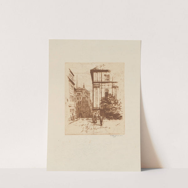 At 'Montags' on the Malá Strana by Tavík František Šimon