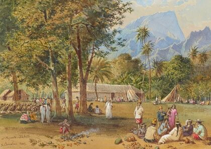 At Papeete, Tahiti