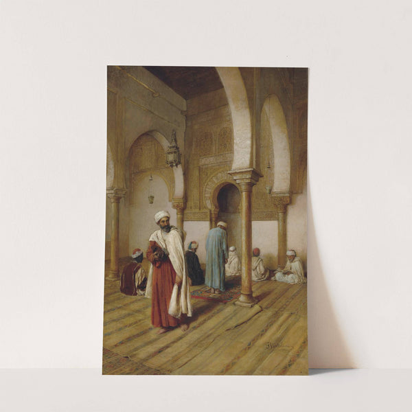 At Prayer In The Mosque, Tunisia by Federico Bartolini