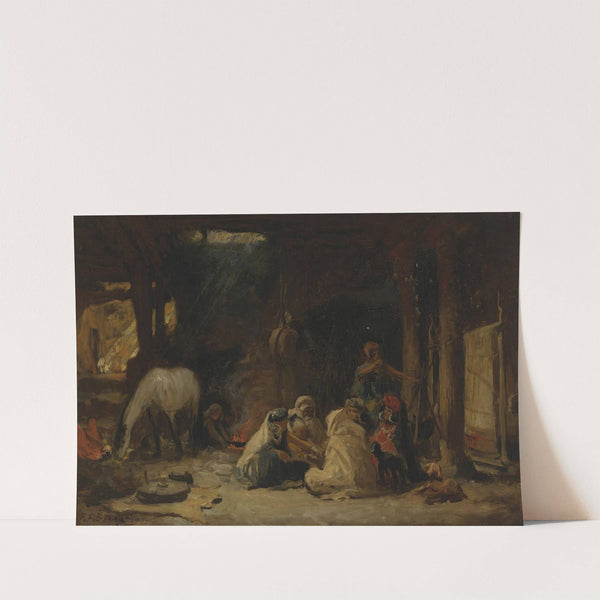 At rest, Algeria by Frederick Arthur Bridgman