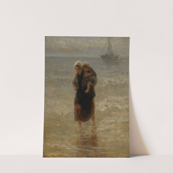 At sea by Jozef Israëls