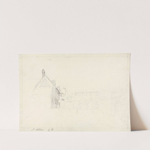 At St. Albans by Cornelius Varley