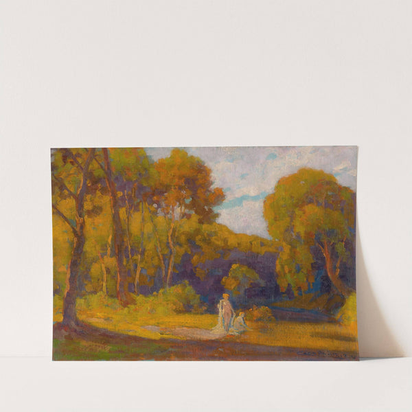 At Sunset (1922) by Ľudovít Čordák