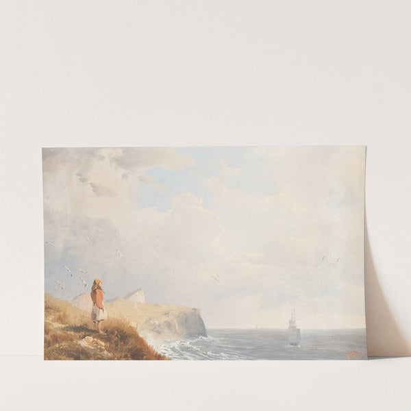 At the Baltic coast (1836) by Andreas Achenbach