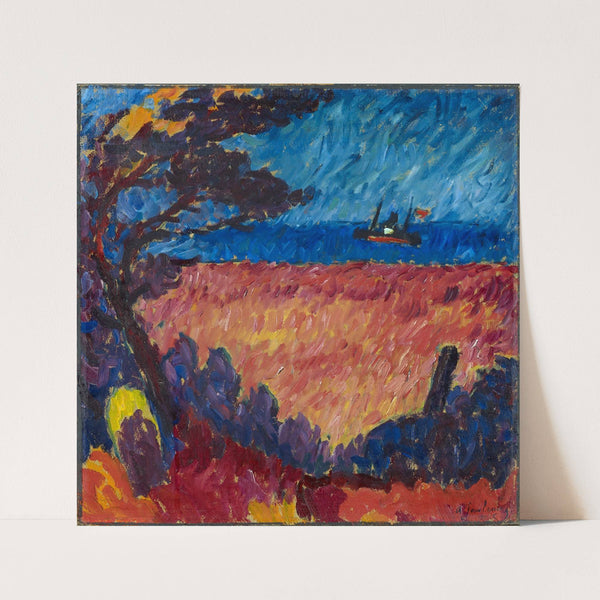 At The Baltic Sea (1911) by Alexej von Jawlensky