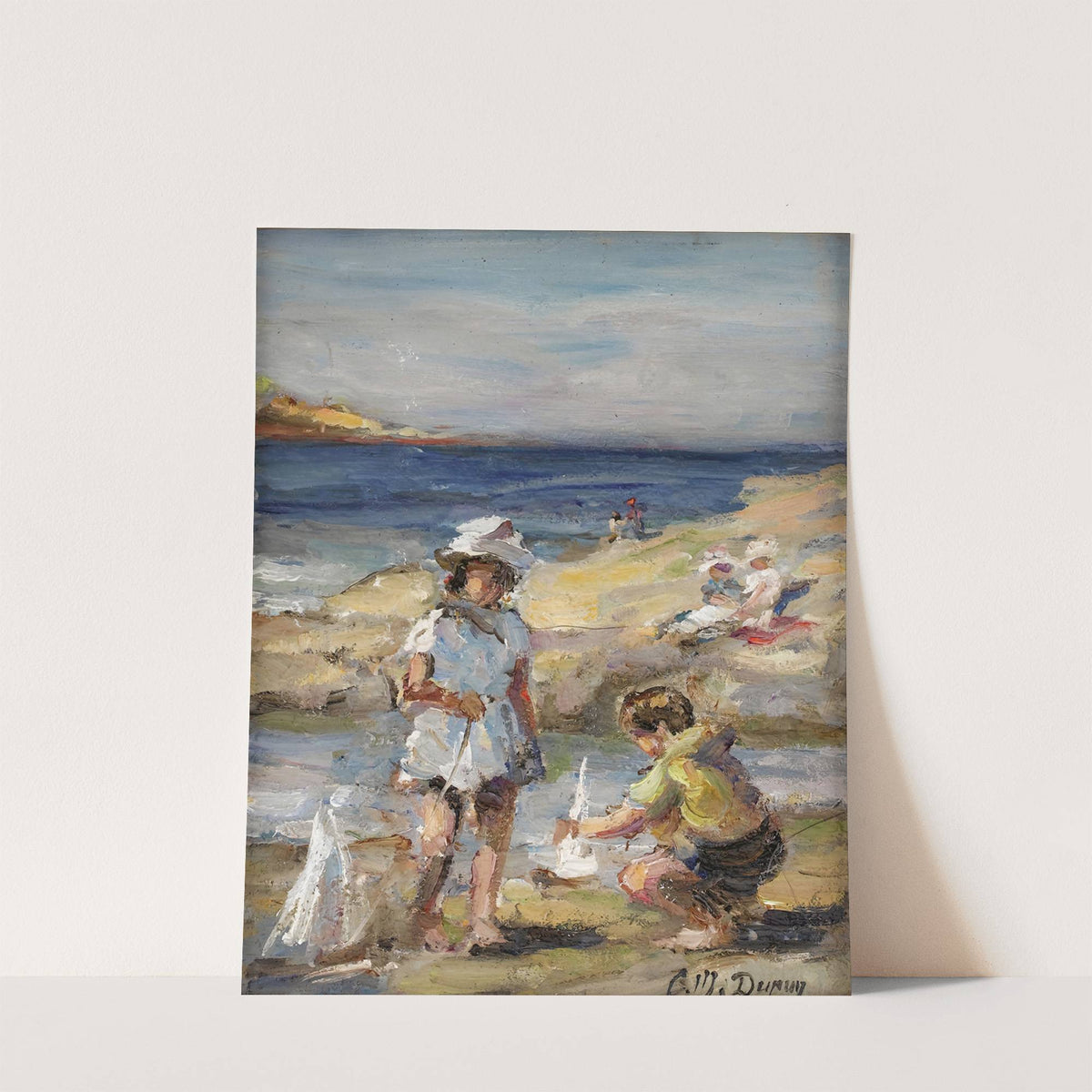 At the Beach by Paul Michel Dupuy