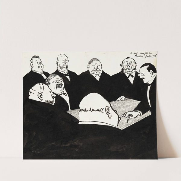 At the Beginning of the 80’s (1906) by Albert Engström