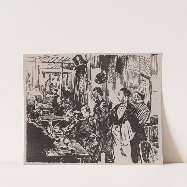At the Café (1874) by Édouard Manet