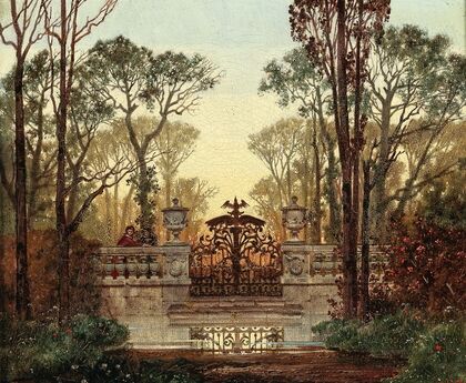 At the Castle grounds