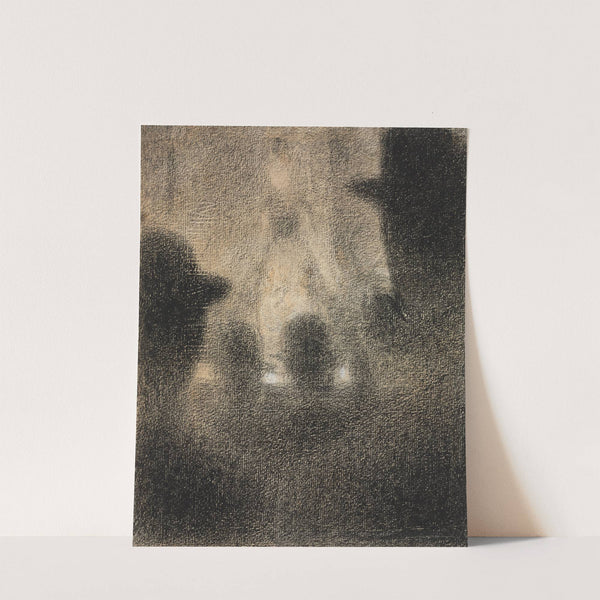 At the Concert Parisien (1887–88) by Georges Seurat