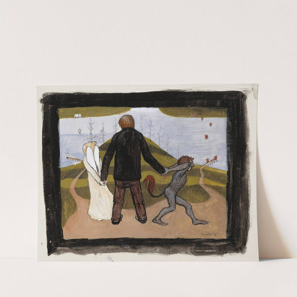 At the Crossroads by Hugo Simberg