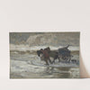 At the Dunes by Hans Von Bartels