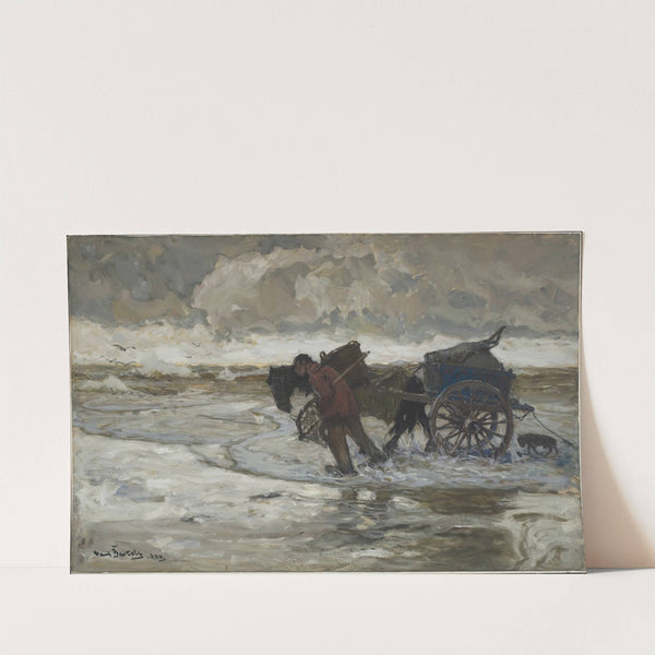 At the Dunes by Hans Von Bartels