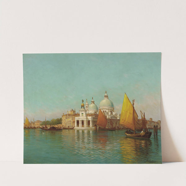 At The Entrance To The Grand Canal, Venice by Charles Clement Calderon