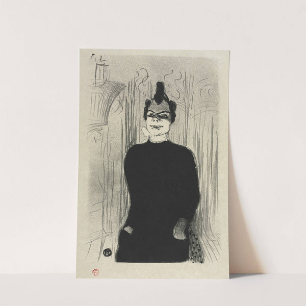 At the Gaieté Rochechouart; Nicolle (1893) by Henri de Toulouse-Lautrec