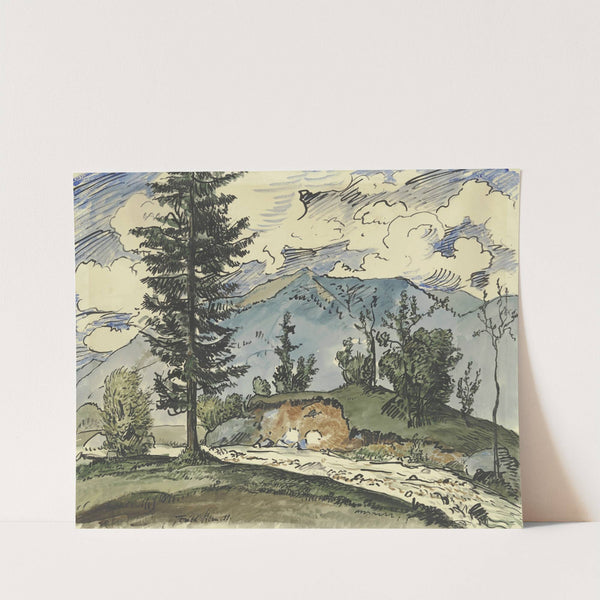 At the Hammersbach by Fried Stern