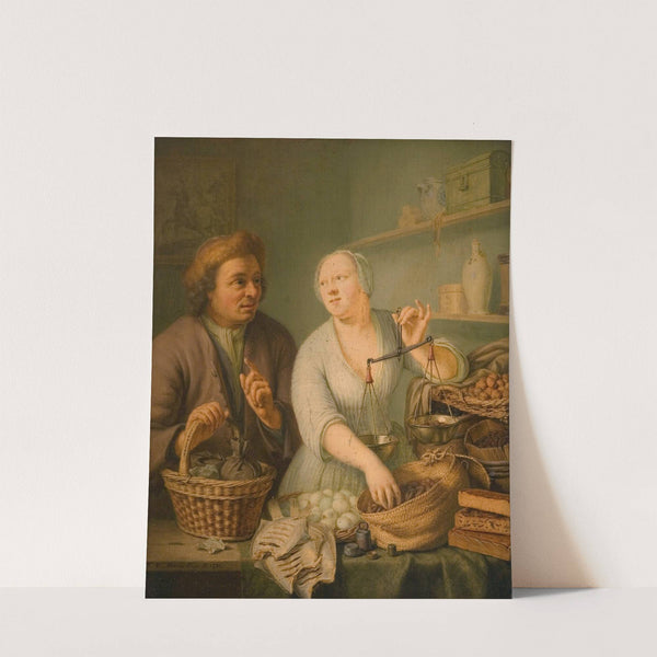 At the Market by Frans Van Mieris The Younger