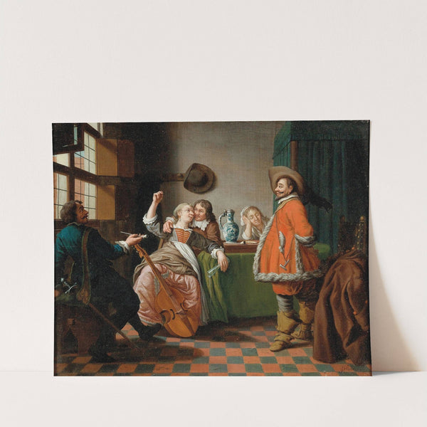 At The Matchmaker’S by Jan Josef Horemans The Elder