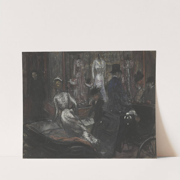 At the Milliner’s (circa 1907) by William James Glackens