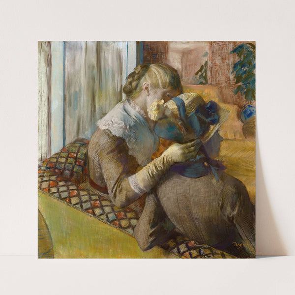 At the Milliner’s (1881) by Edgar Degas