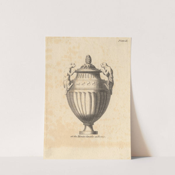 At the Monte Cavallo at Rome by Placido Columbani