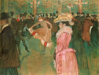 At the Moulin Rouge- The Dance