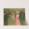 At the Moulin Rouge- The Dance by Henri de Toulouse-Lautrec