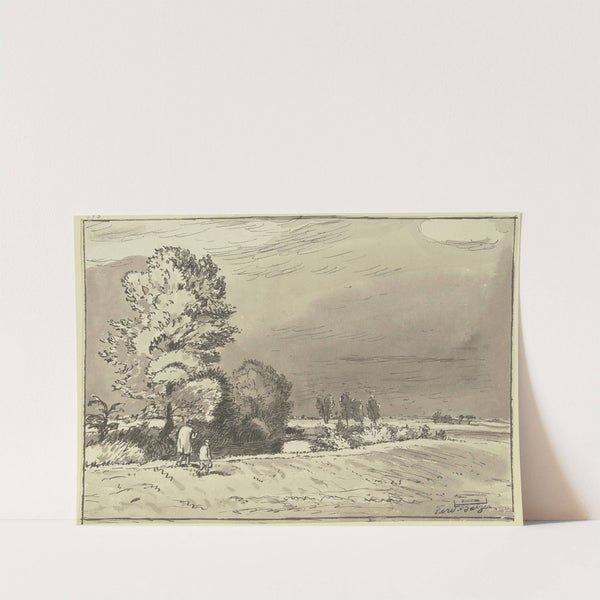 At the Nidda by Ferdinand Balzer