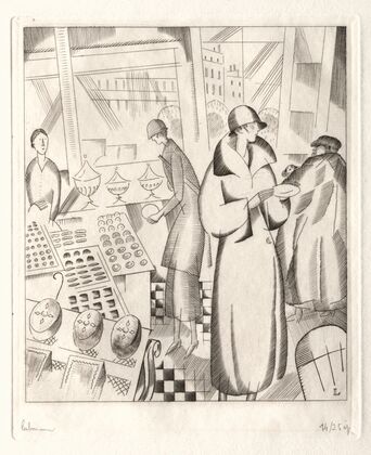 At the Patisserie (1924)