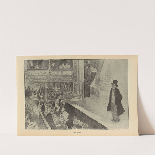 At the Pavilion (1893-1900) by Charles Dana Gibson