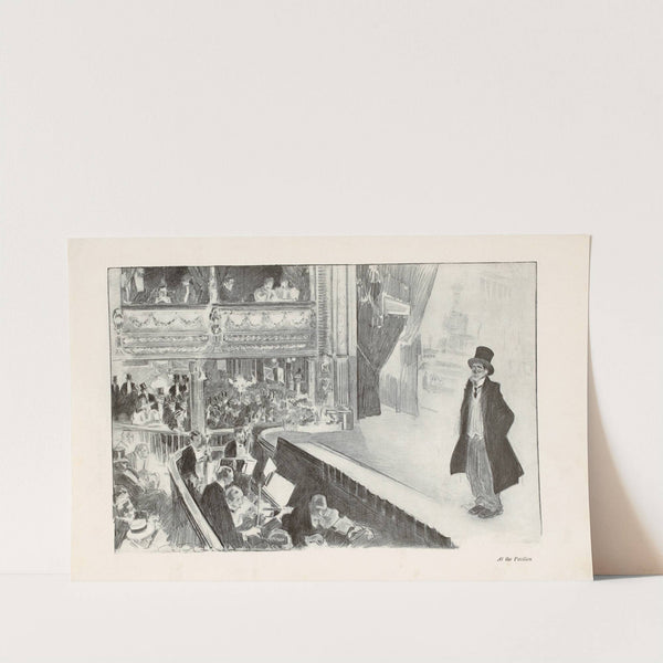 At the Pavillion (1897) by Charles Dana Gibson