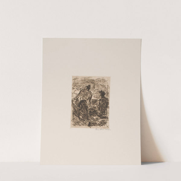 At the Piano (1913) by Max Beckmann