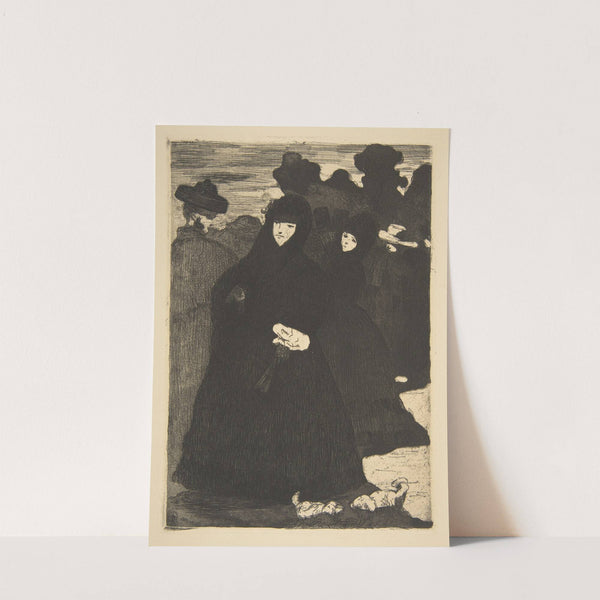 At the Prado (1863) by Édouard Manet