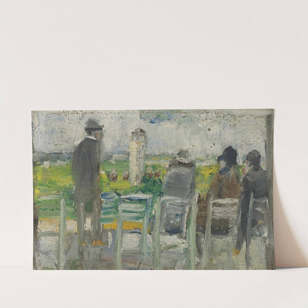 At the races by Lesser Ury