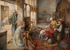 At the rug seller’s shop