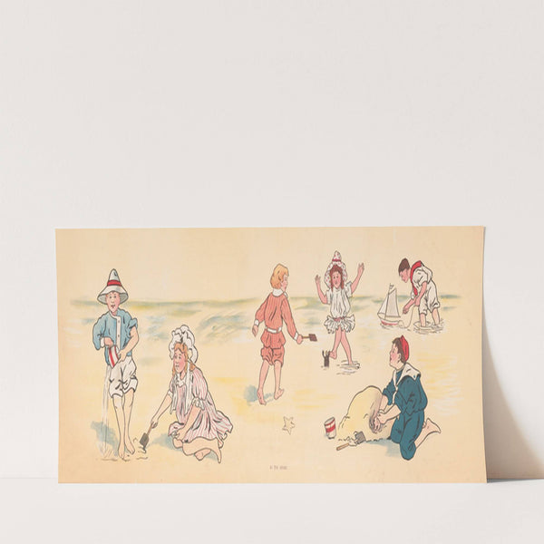 At the shore (1908) by George Markendorff