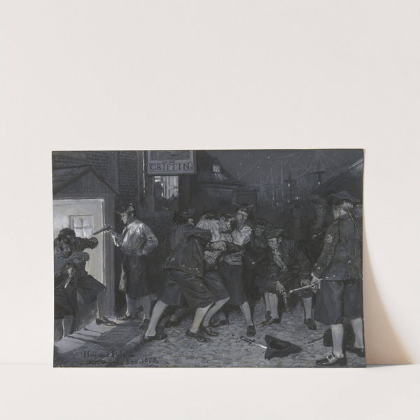 At the Sign of the Griffin by Howard Pyle