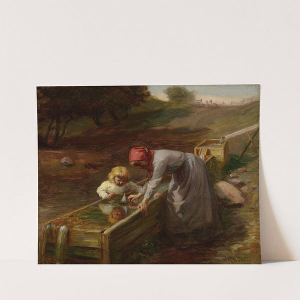 At the Spring by Nicholas Richard Brewer