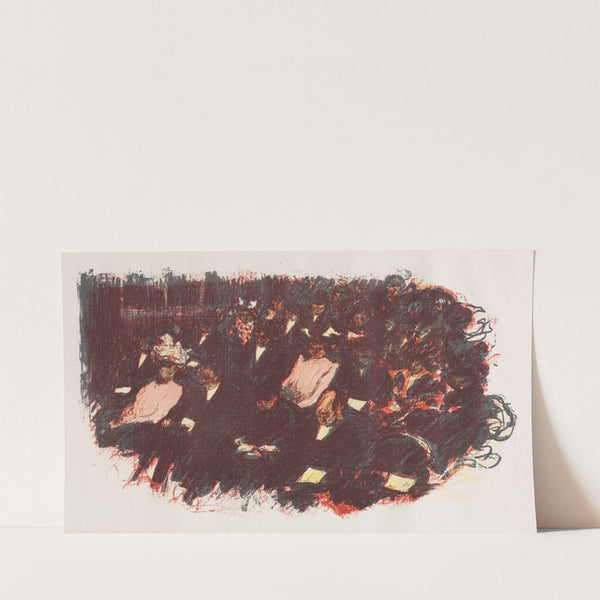 At the Theatre (1899) by Pierre Bonnard