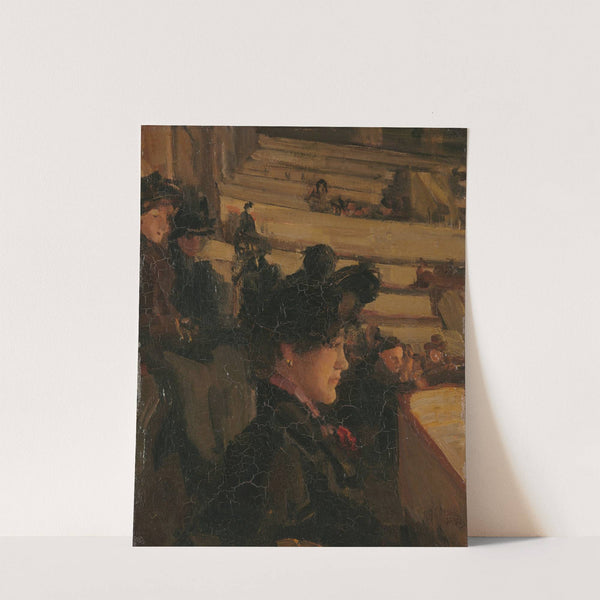 At the Theatre by Isaac Israëls