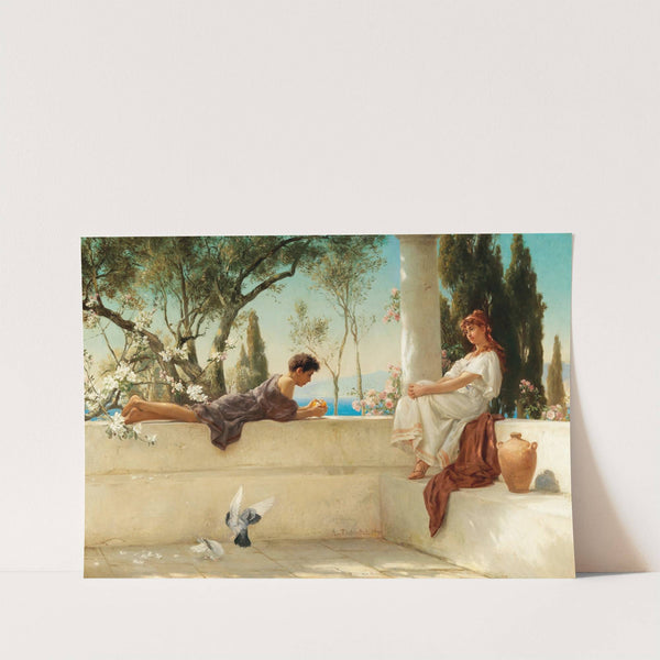 At The Veranda by Albert Tschautsch