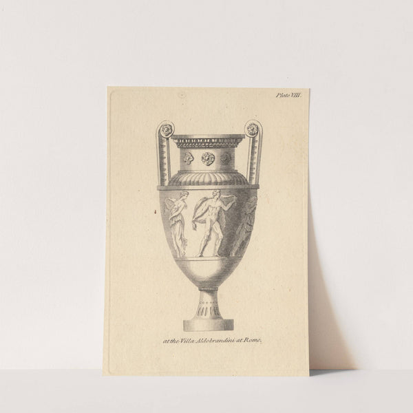 At the Villa Aldobrandini at RomeAt the Villa Aldobrandini at Rome by Placido Columbani