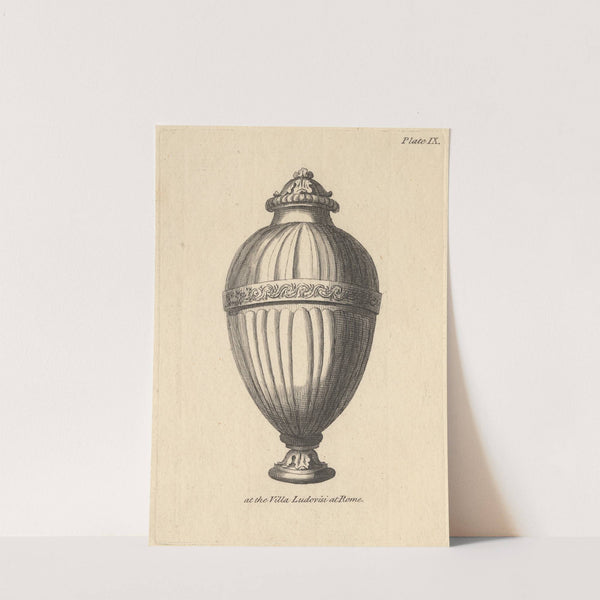 At the Villa Ludovisi at Rome by Placido Columbani