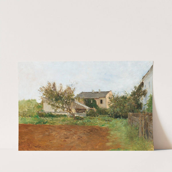 At the Village Edge by Franz Rumpler