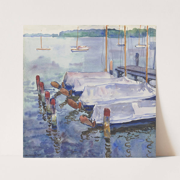 At the Wannsee (1934) by Philipp Franck