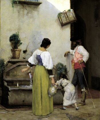 At the Water Trough