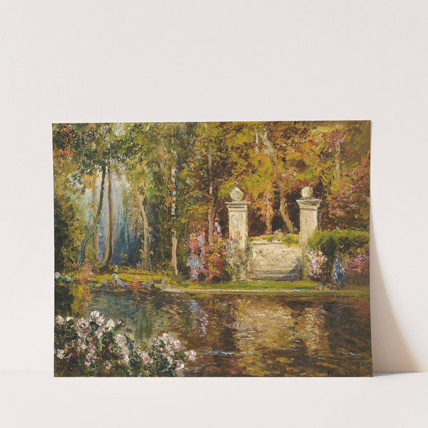 At the water's edge by Thomas Edwin Mostyn