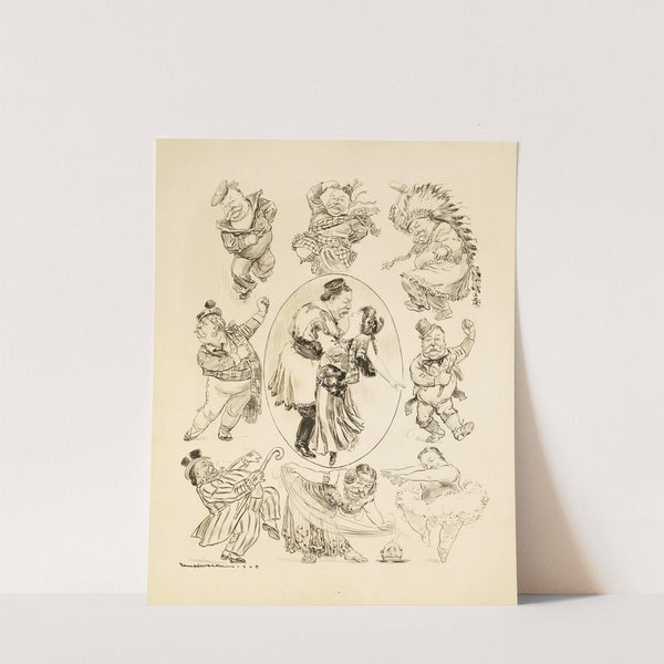 At the White House. After Mar 4, 09 Dancing will supersede Tennis (1909) by William Henry Walker